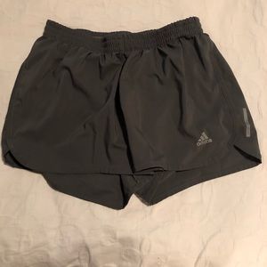 Adidas Grey Running Shorts